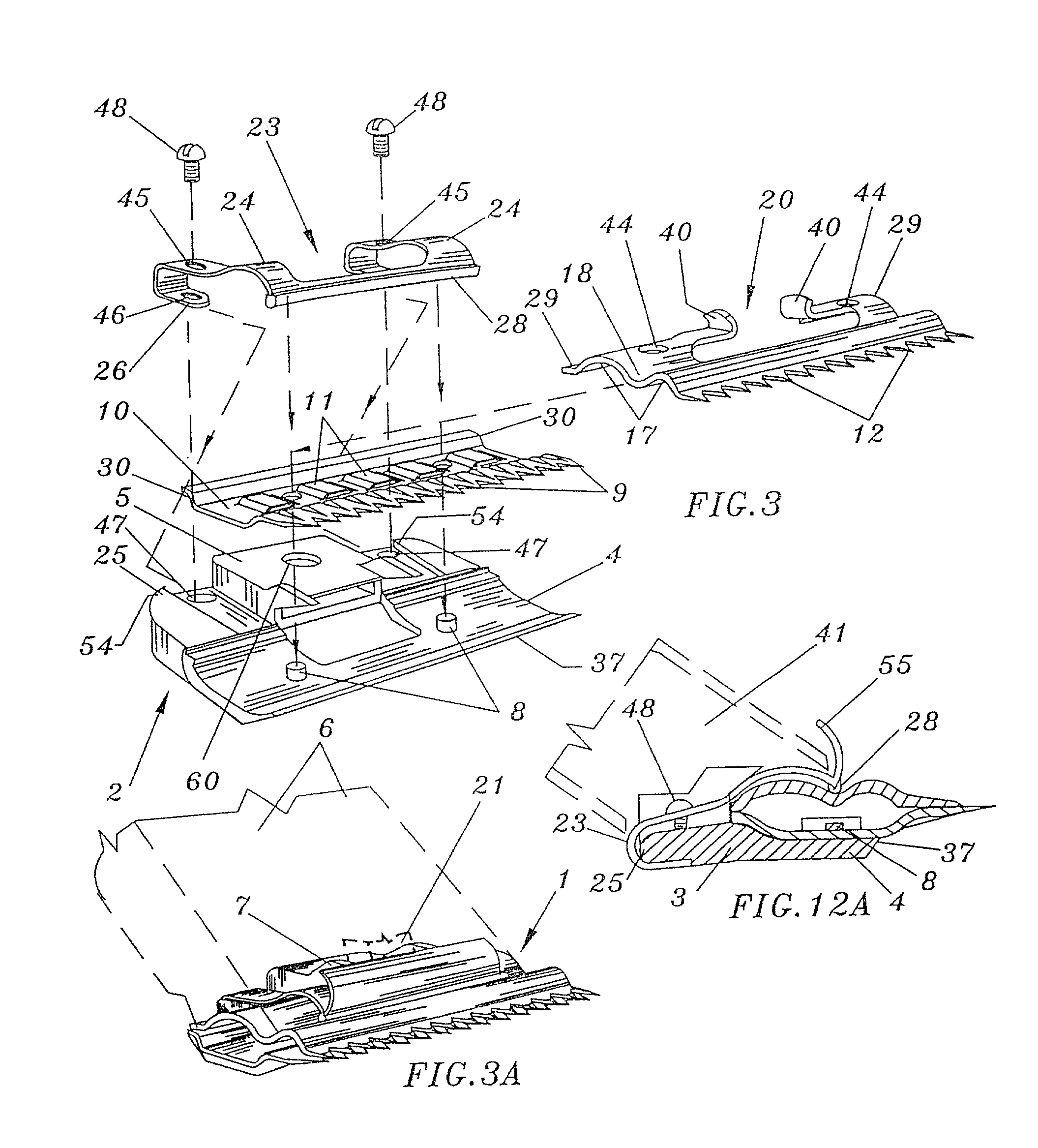 Disposable cutting head for clippers