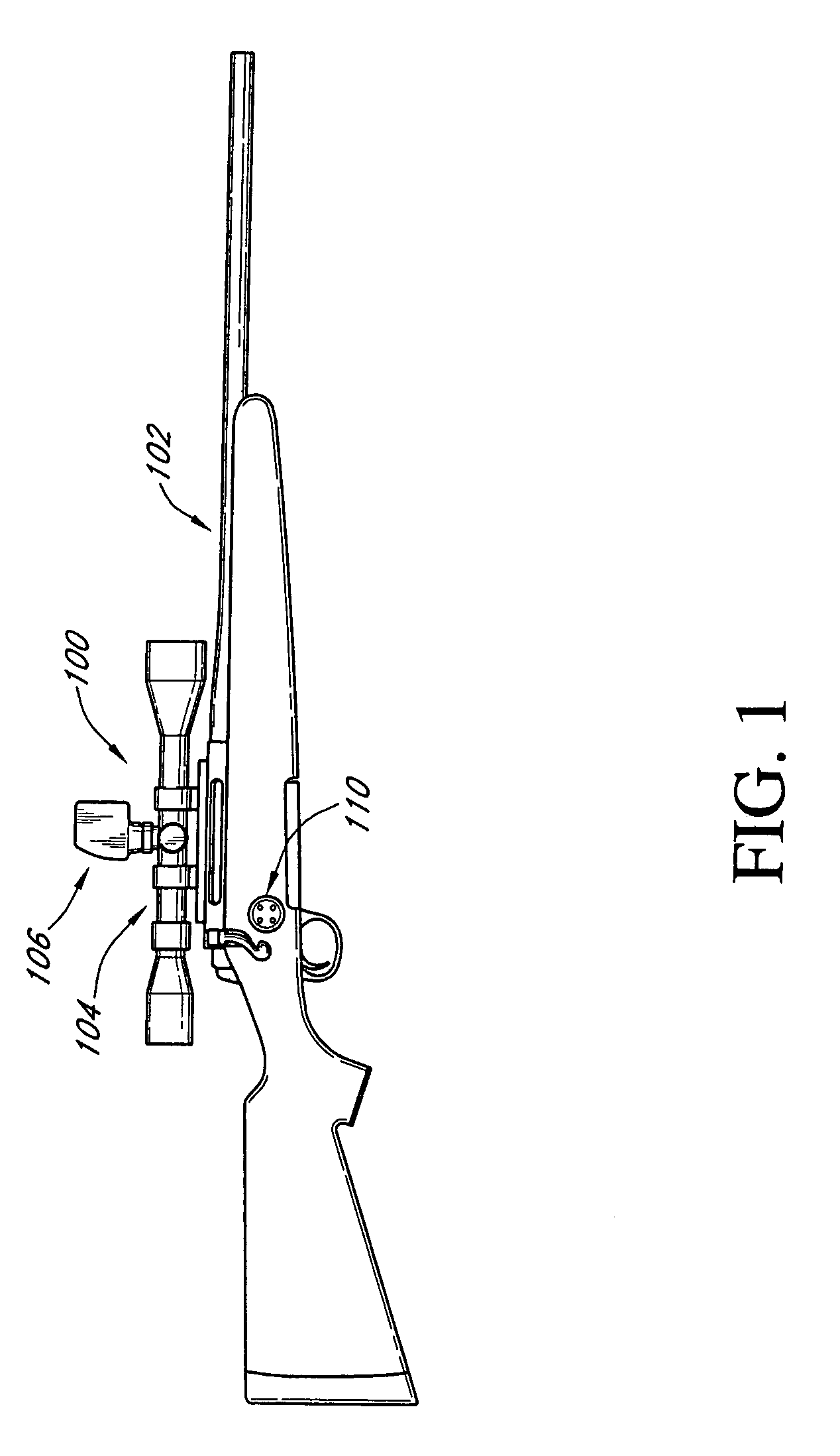 Scope adjustment method and apparatus