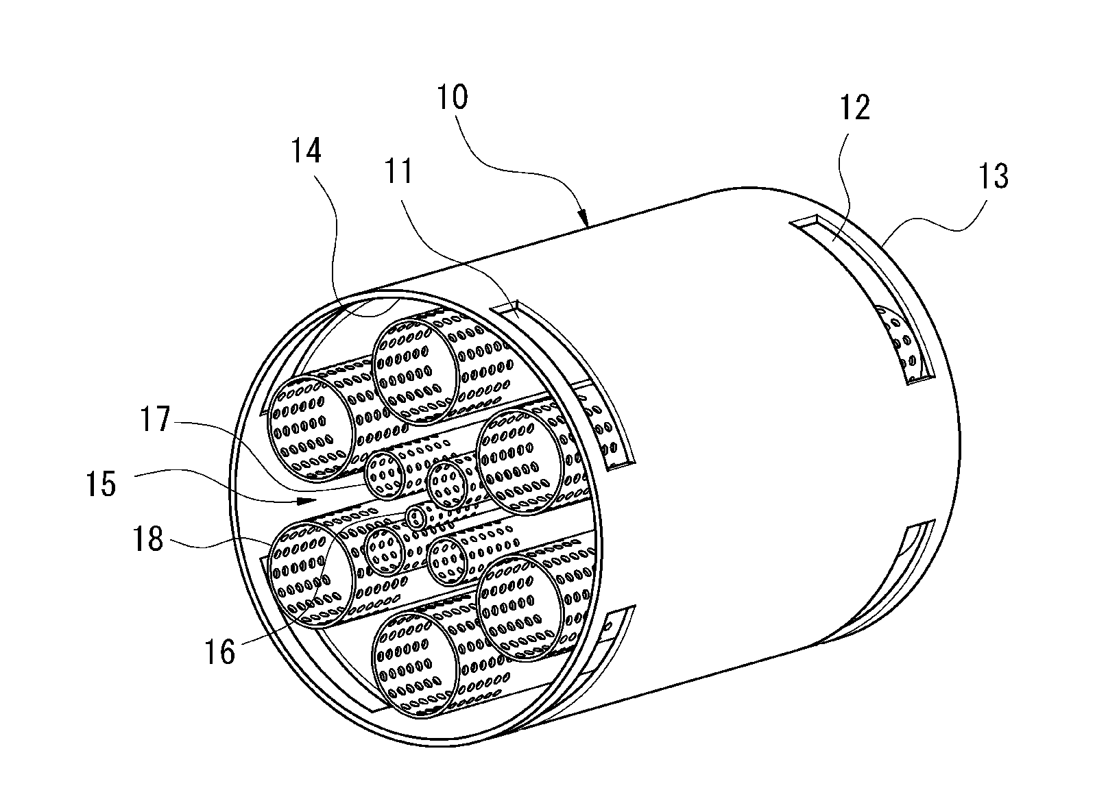 Membrane humidifier for fuel cell