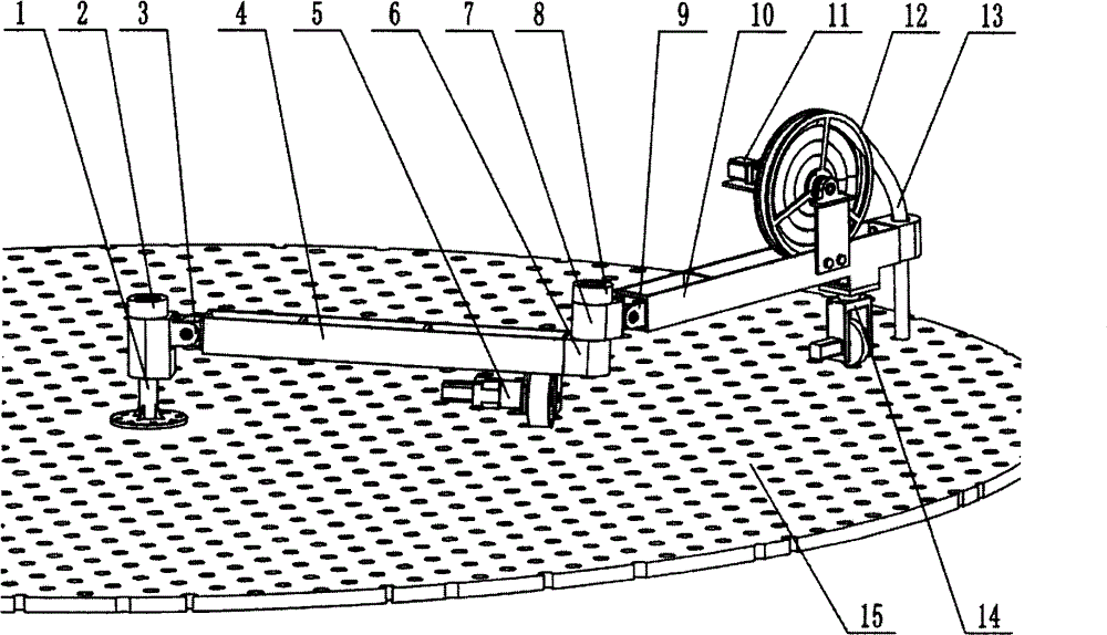 Evaporation tank cleaning equipment