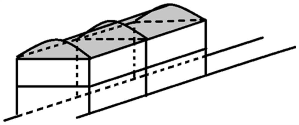 A cultivation method for increasing the fruit size of red bayberry by using colored shed film