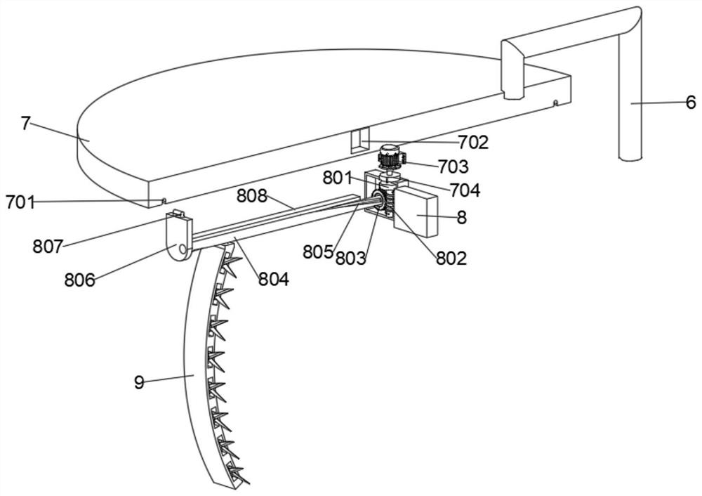 Pruning and cutting device for branches and leaves at high positions of garden trees