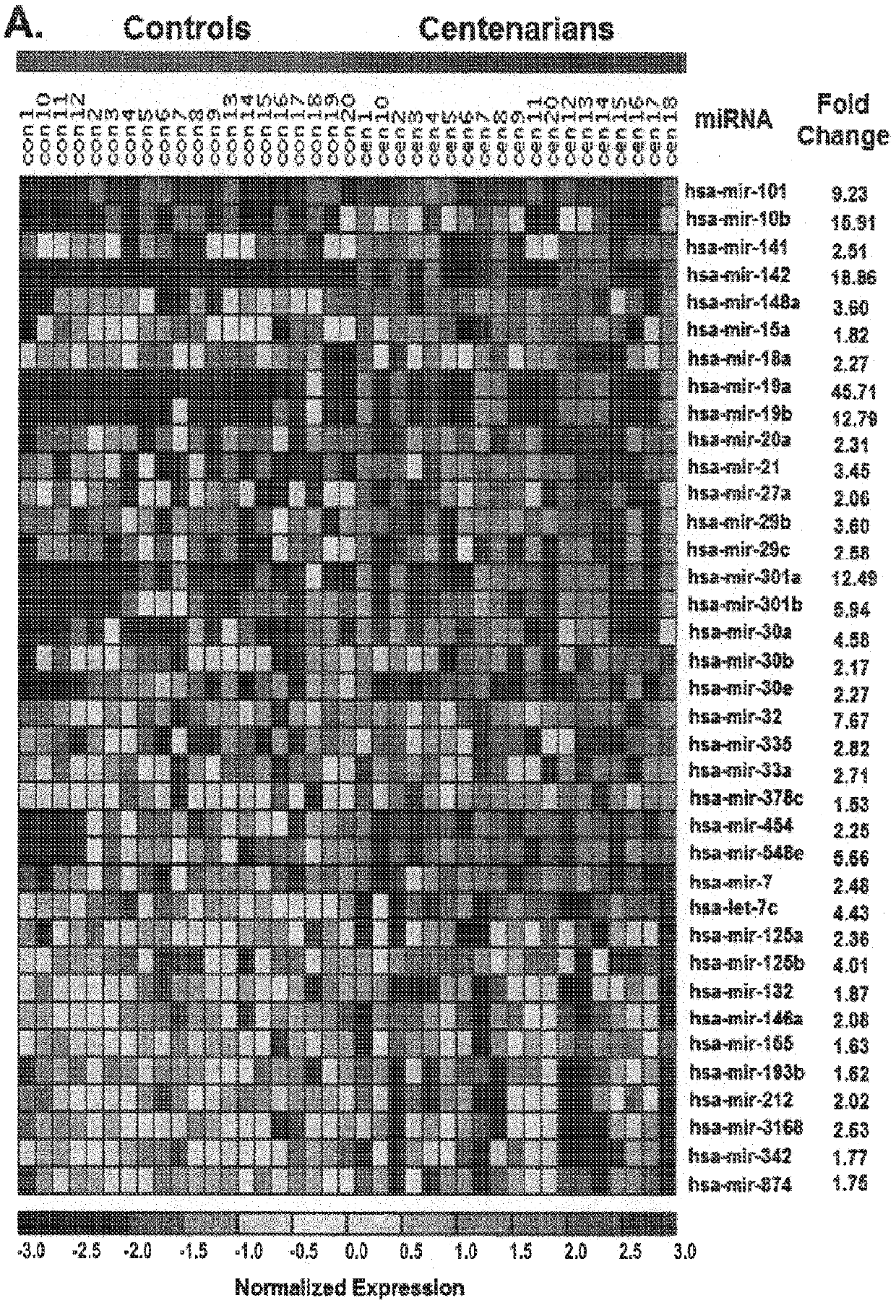 PANEL OF microRNA BIOMARKERS IN HEALTHY AGING