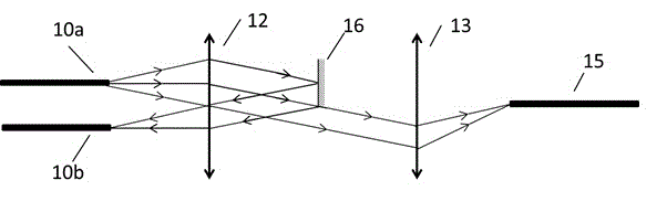 Optical beam splitting device having adjustable splitting ratio