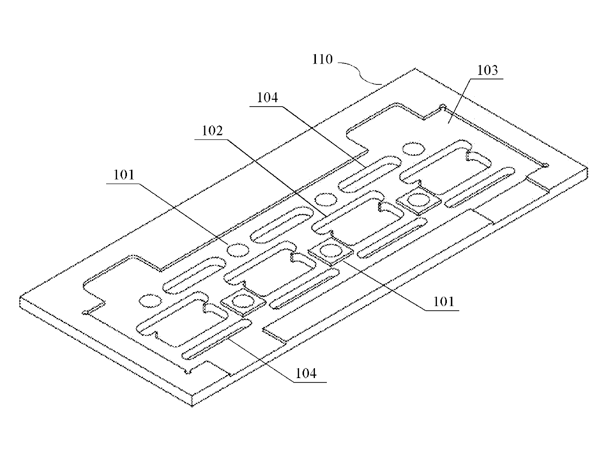 Furnace-through fixture for reflow soldering