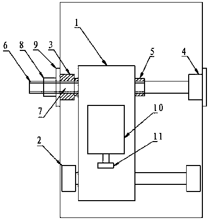 Magnetically positioning and crawling type welding machine for steel structures