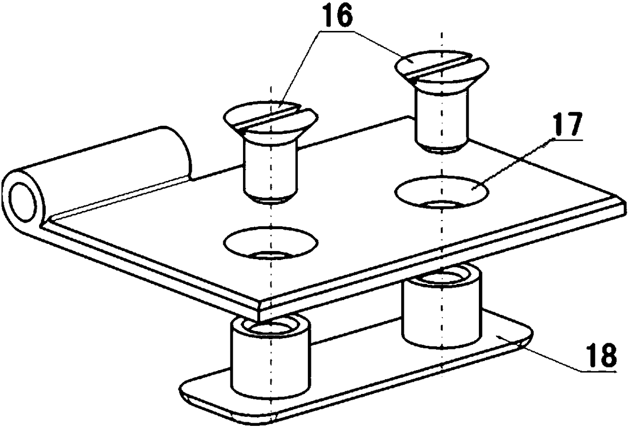 Fixing structure and installation method of aircraft craft floor