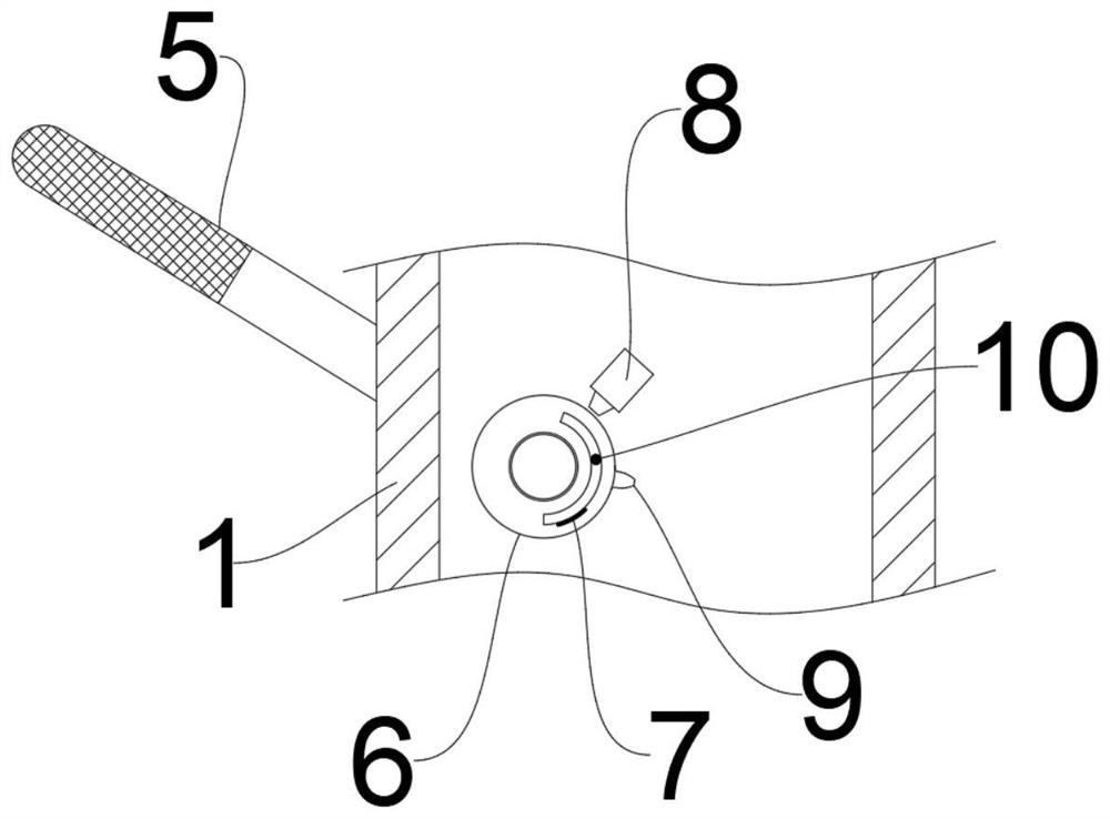 Communication tower with anti-falling device