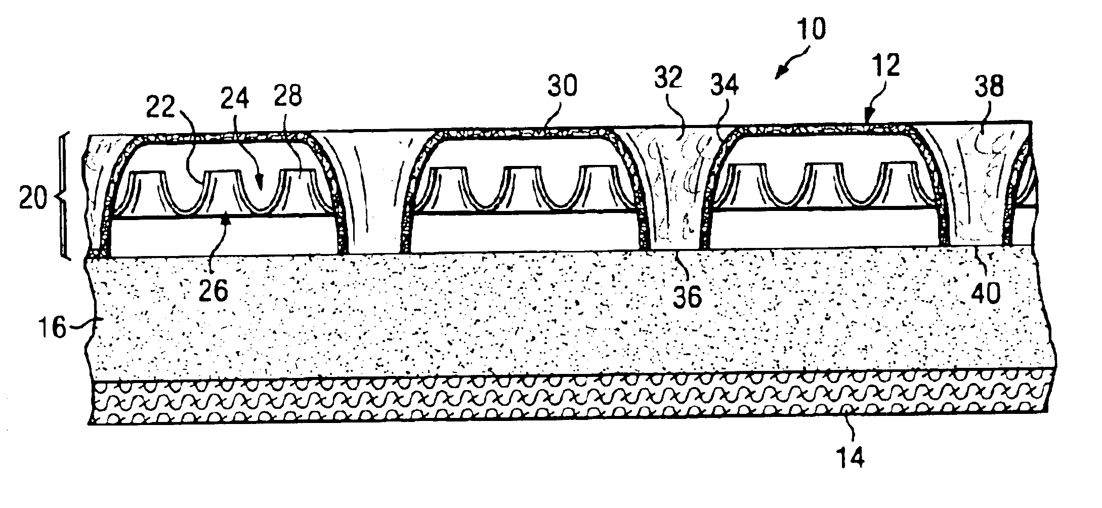 Apertured nonwoven composites and method for making