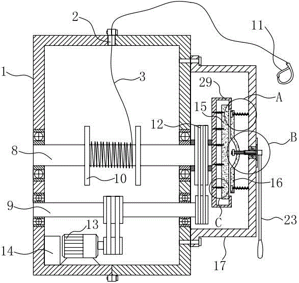 Novel multifunctional descent control device with cyclic lifting function