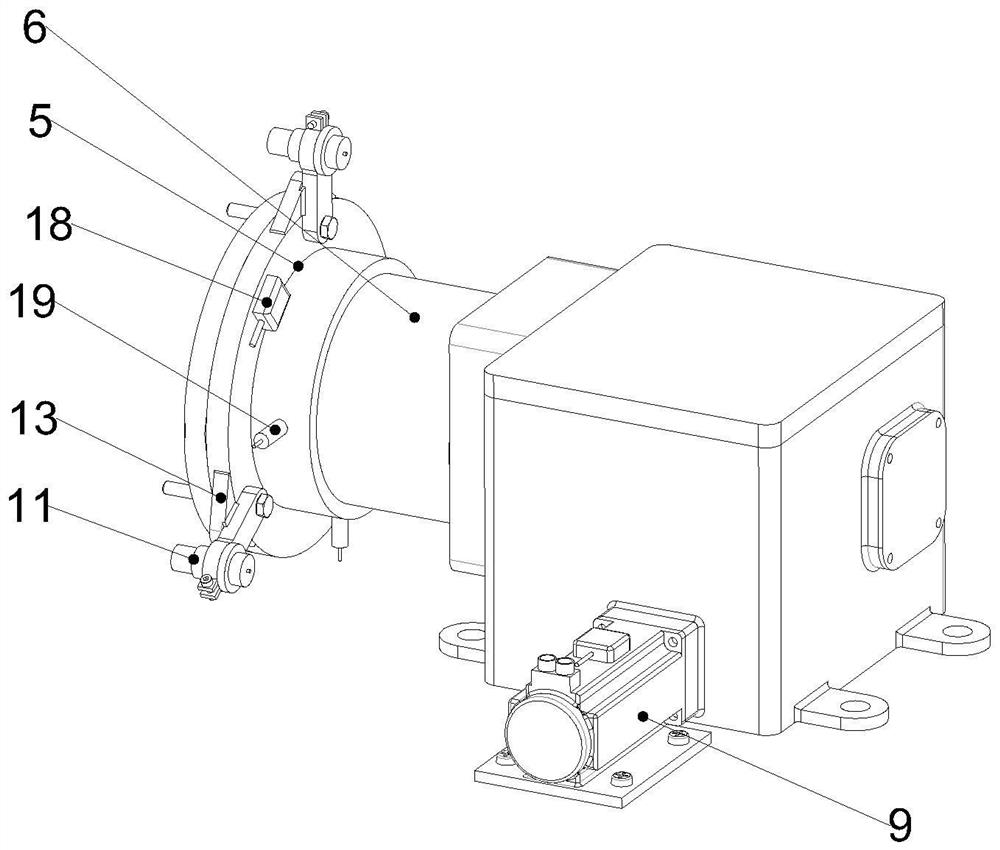 A monitoring system for hoist disc brake