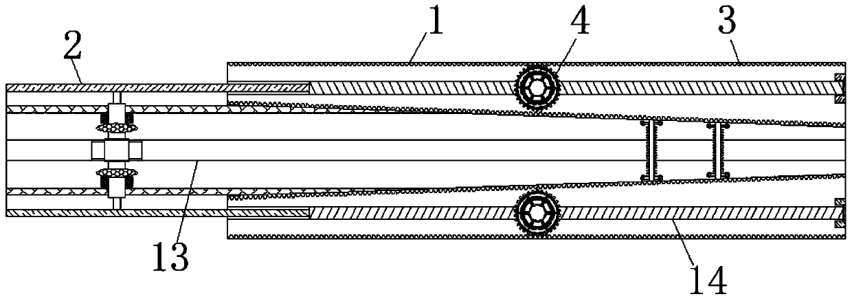 Door control spring with lower door opening force and more stable door closing speed