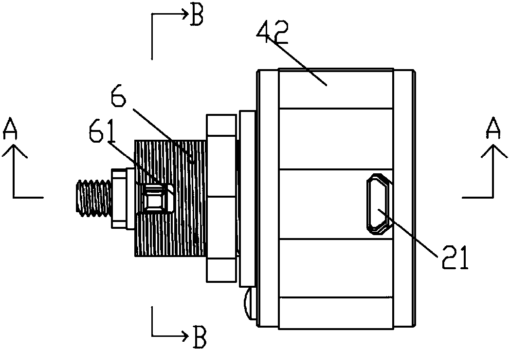 Fingerprint identification-based handle lock mechanism