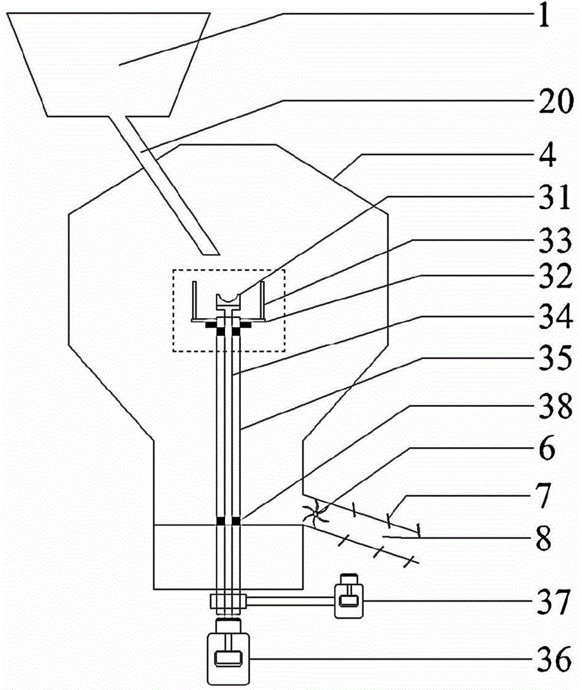 Dry-type granulation treatment waste heat recovery system