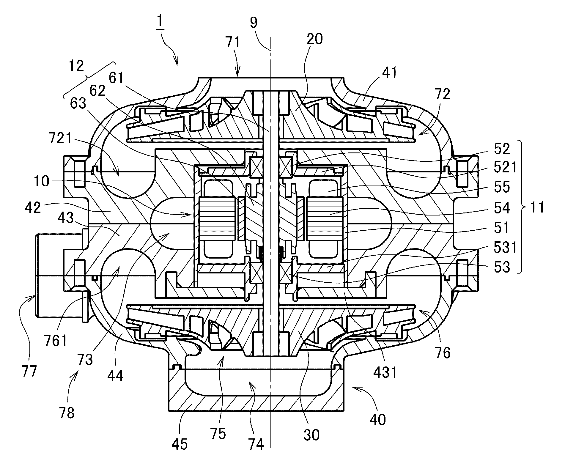 Centrifugal fan