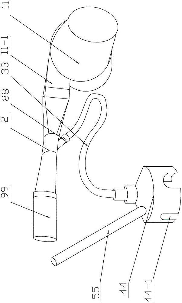 Portable spraying machine