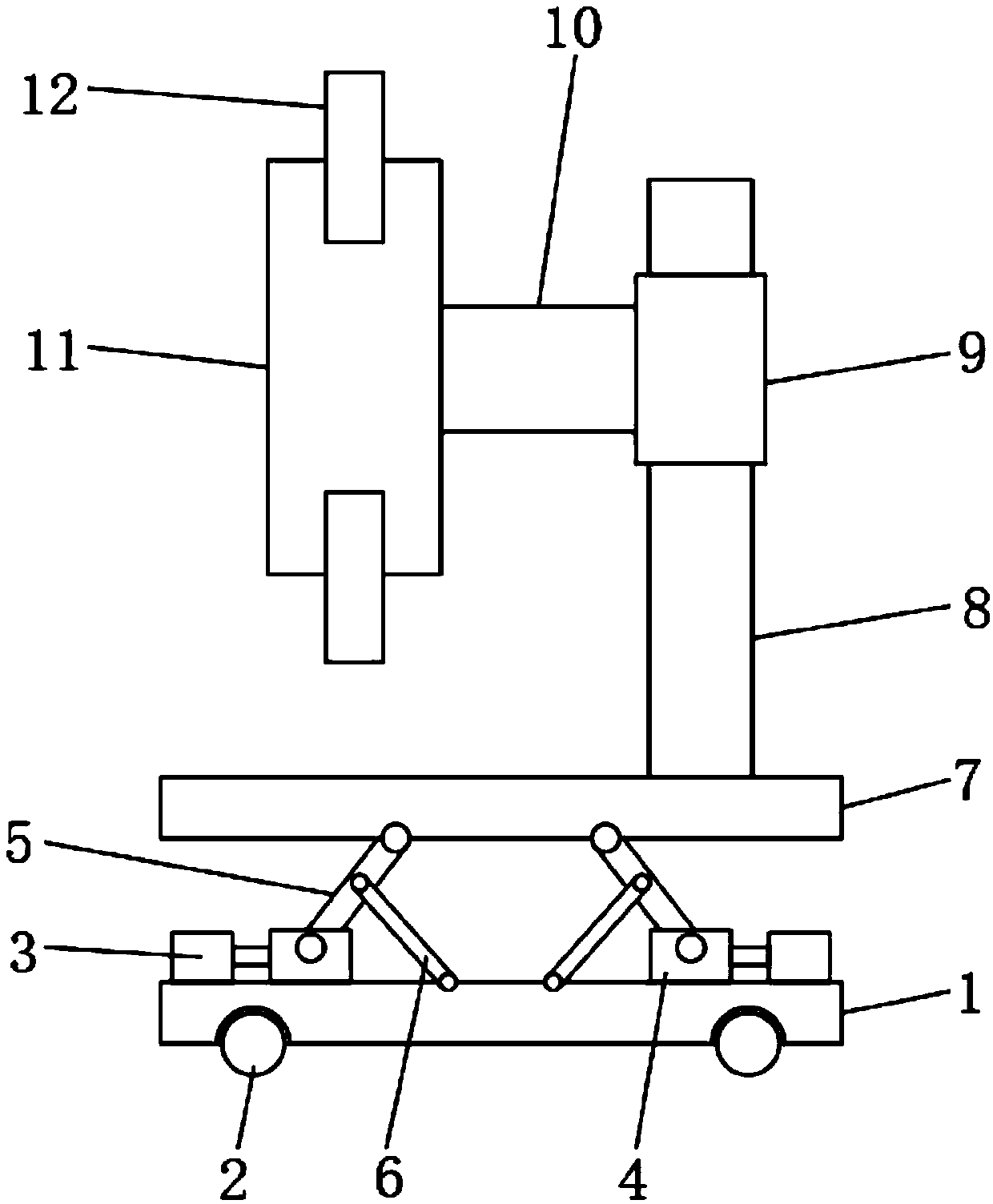 Anti-splashing device for steel tube shot blasting machine