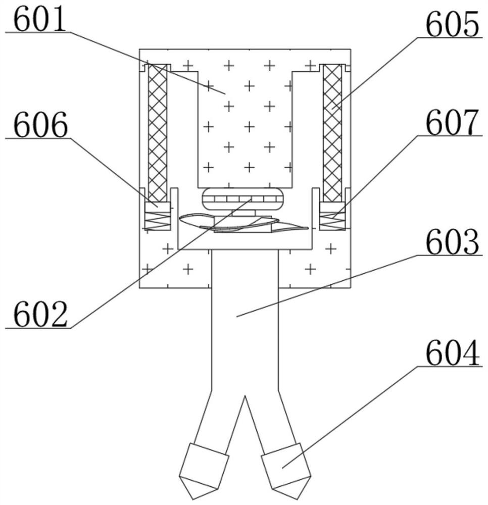 A lifting frame for processing auto parts and its using method