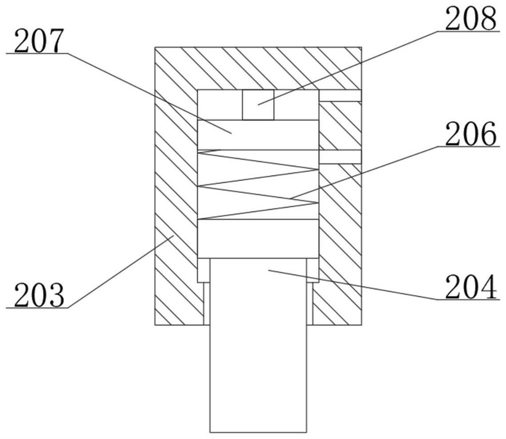 A lifting frame for processing auto parts and its using method