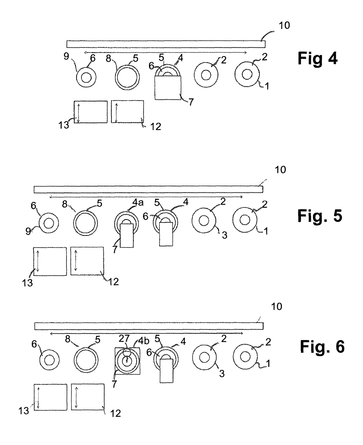 Method for producing lamination stacks and facility for performing the method