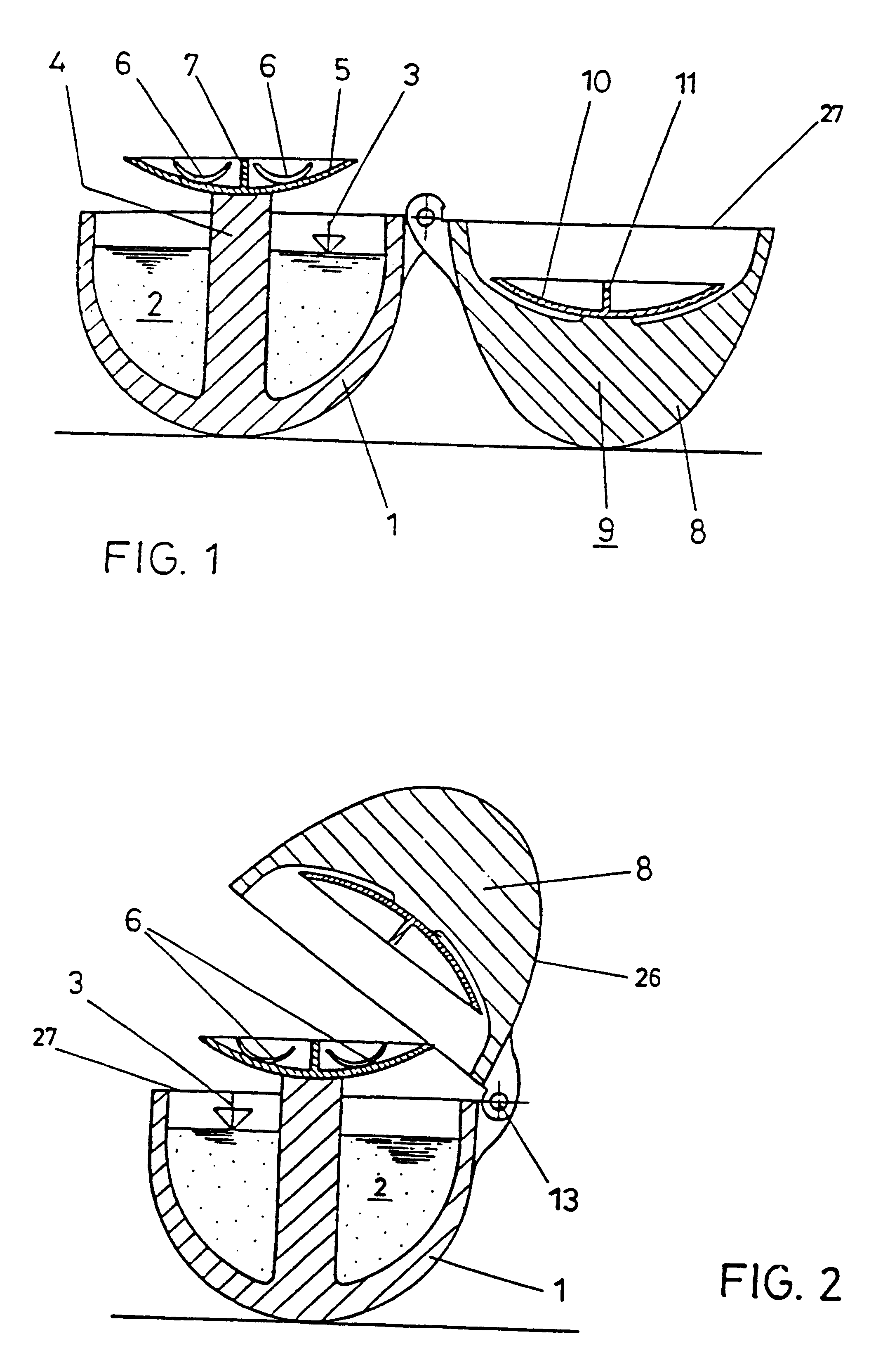 Container for the storage of contact lenses