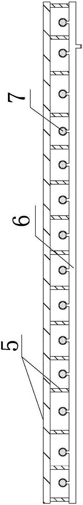 Spraying device with high-speed rail bridge pier automatic maintenance function