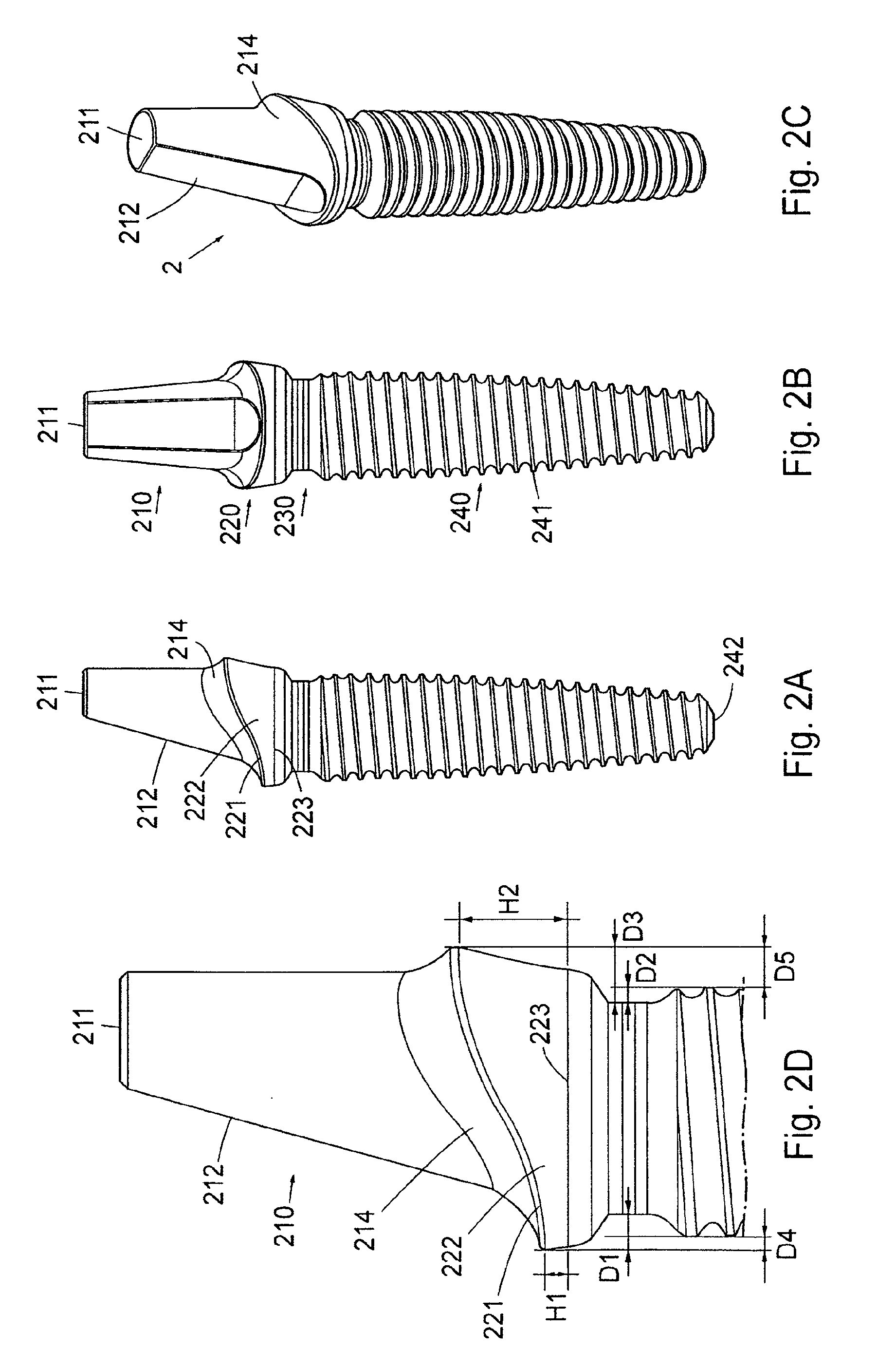 Ceramic one-piece dental implant