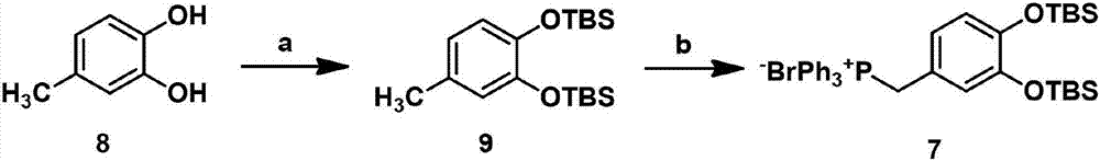 New synthesis method of natural product Salvianolic Acid F