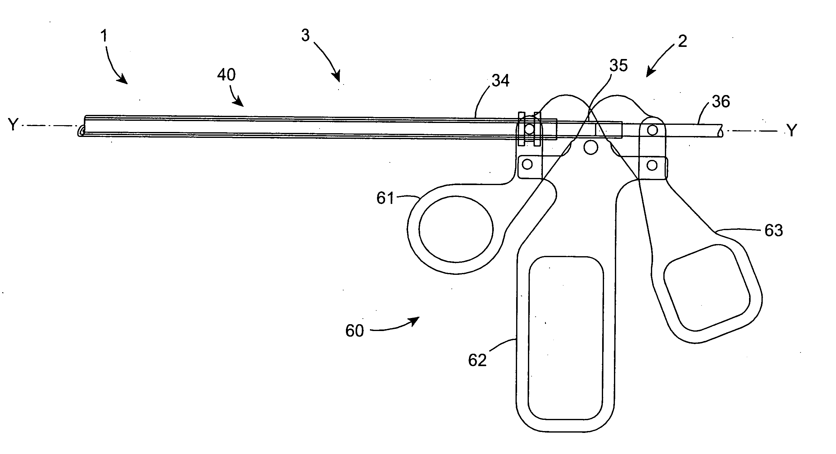 Device for grasping and/or severing