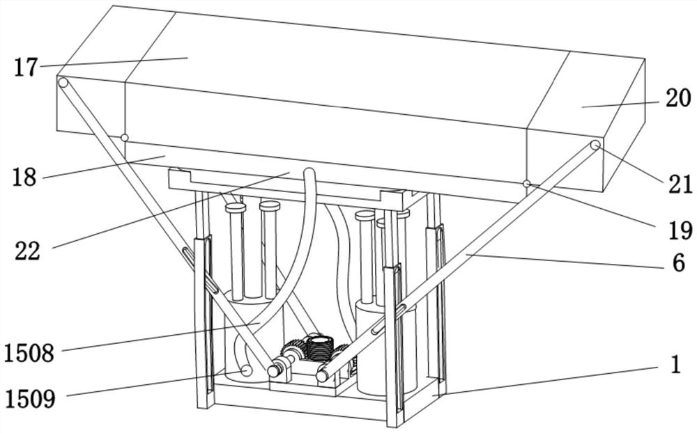 Rubber internal mixer device with adjustable base