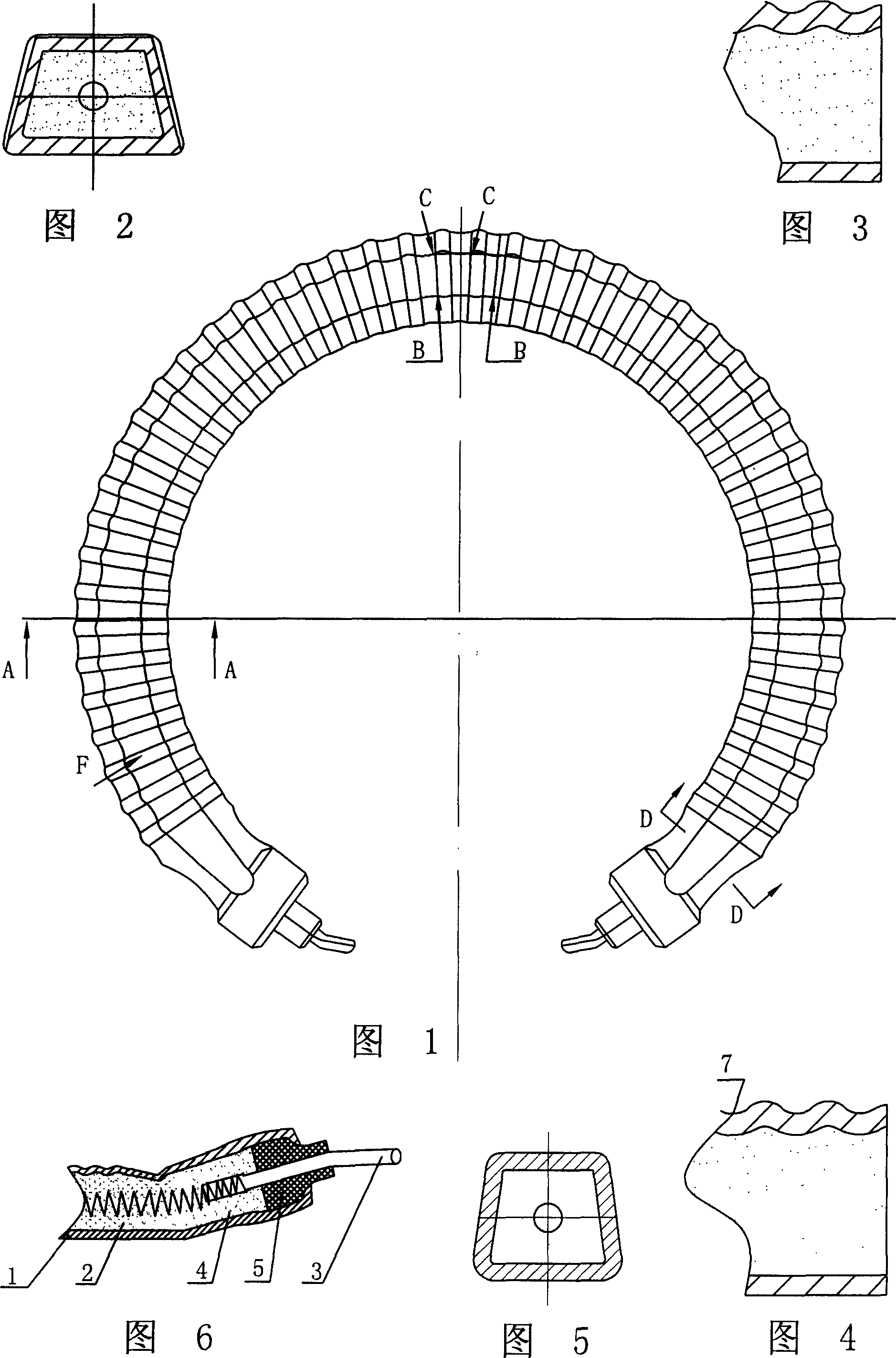 Electrothernal tube and its forming method