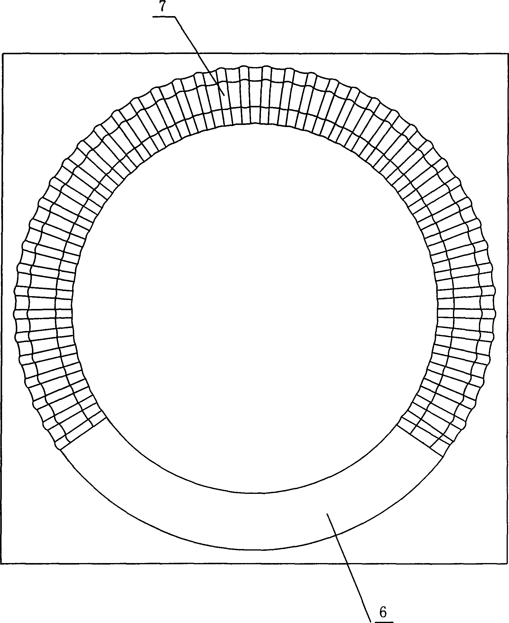 Electrothernal tube and its forming method