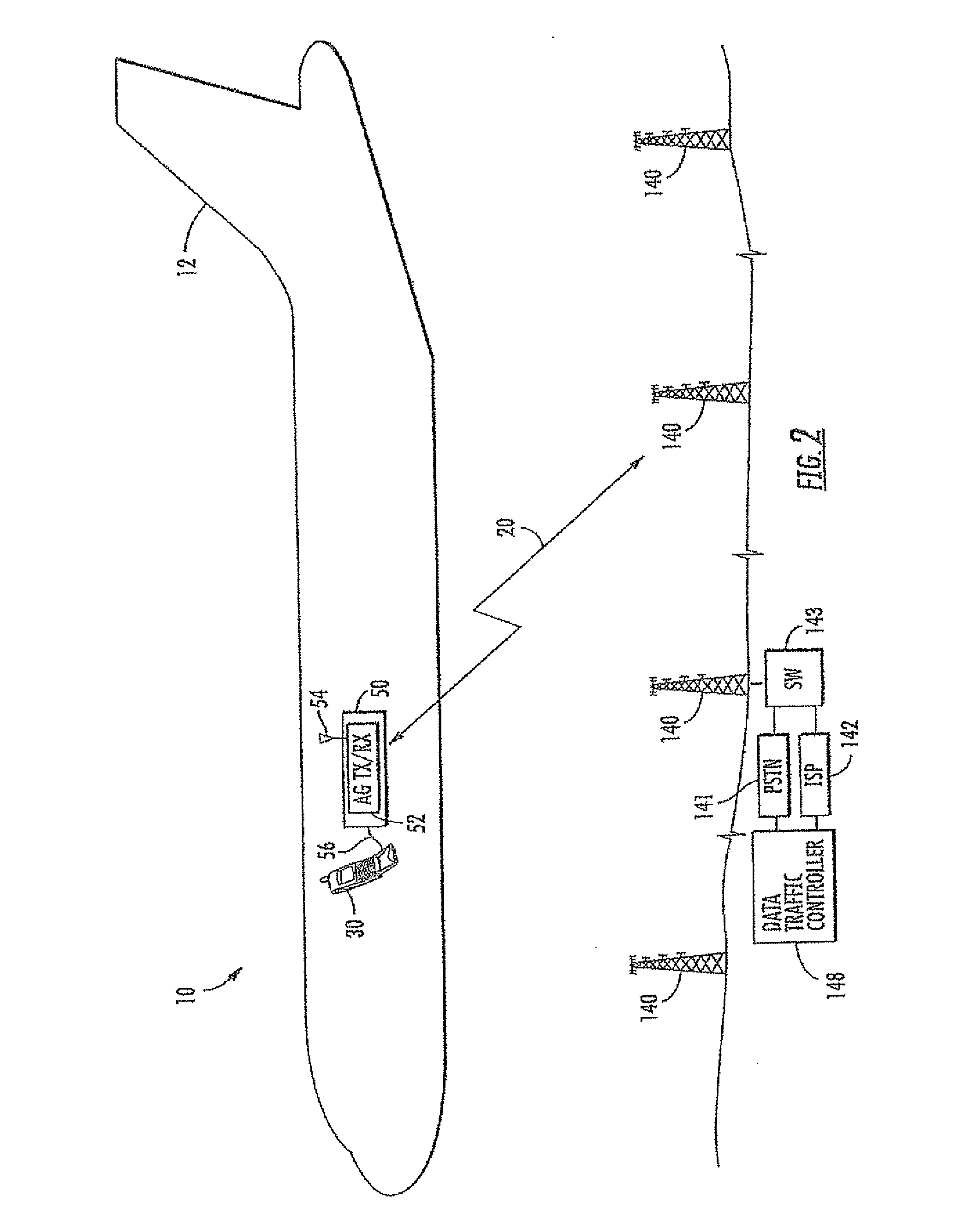 Aircraft communications system with video file library and associated methods