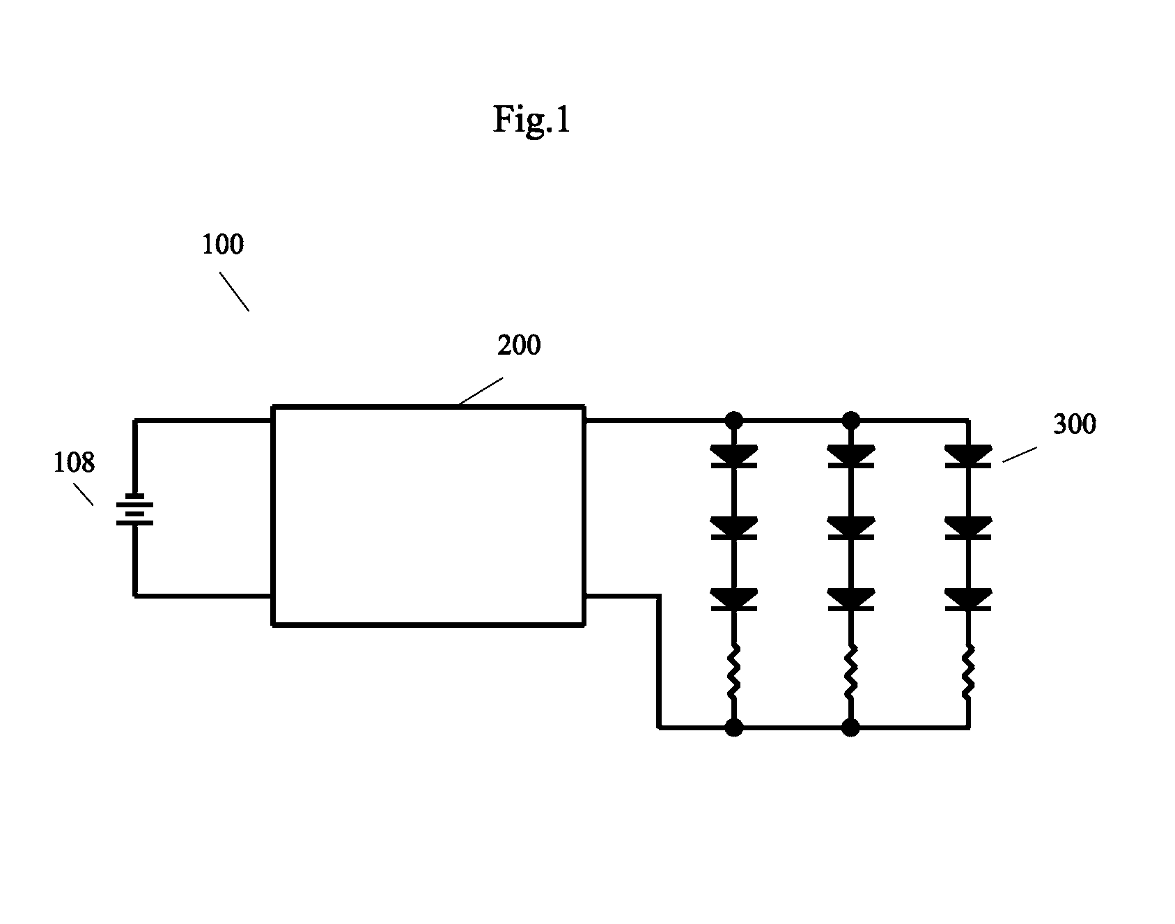 Voltage adapter for a battery-powered camera system