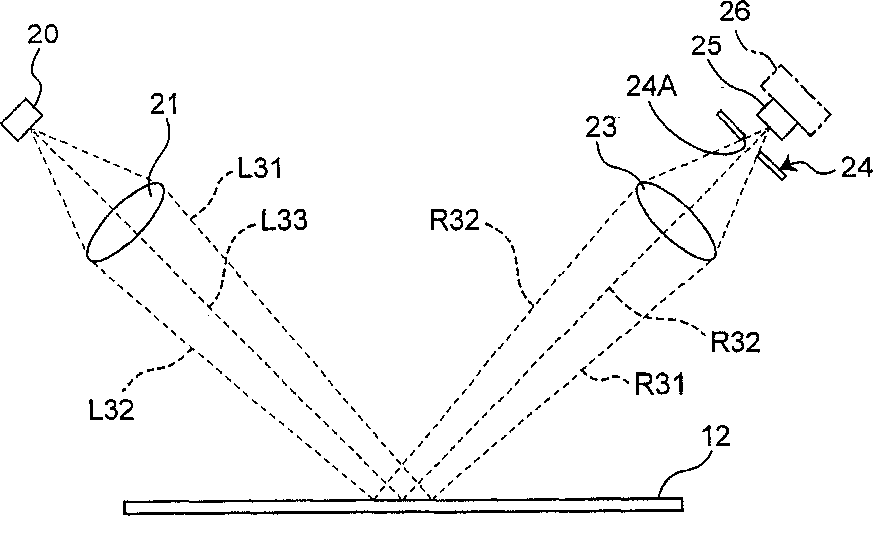 Color information measuring device, print object information measuring device, printing device and electrronic equipment