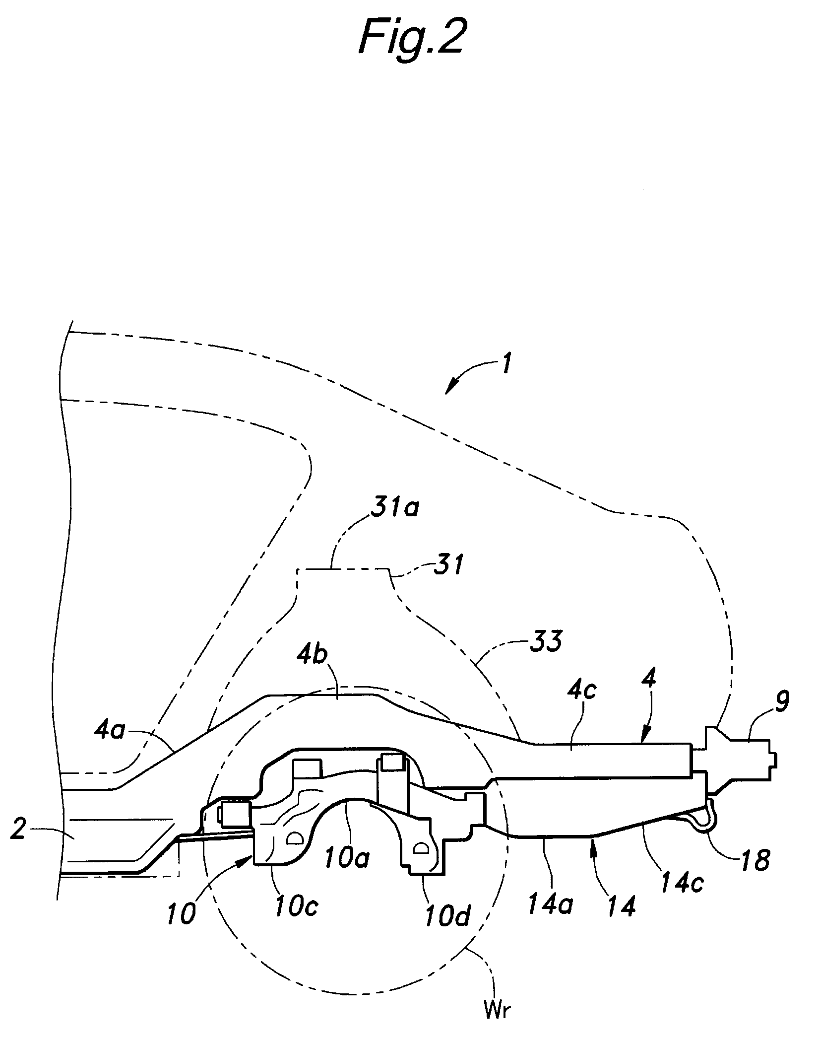 Rear vehicle body structure