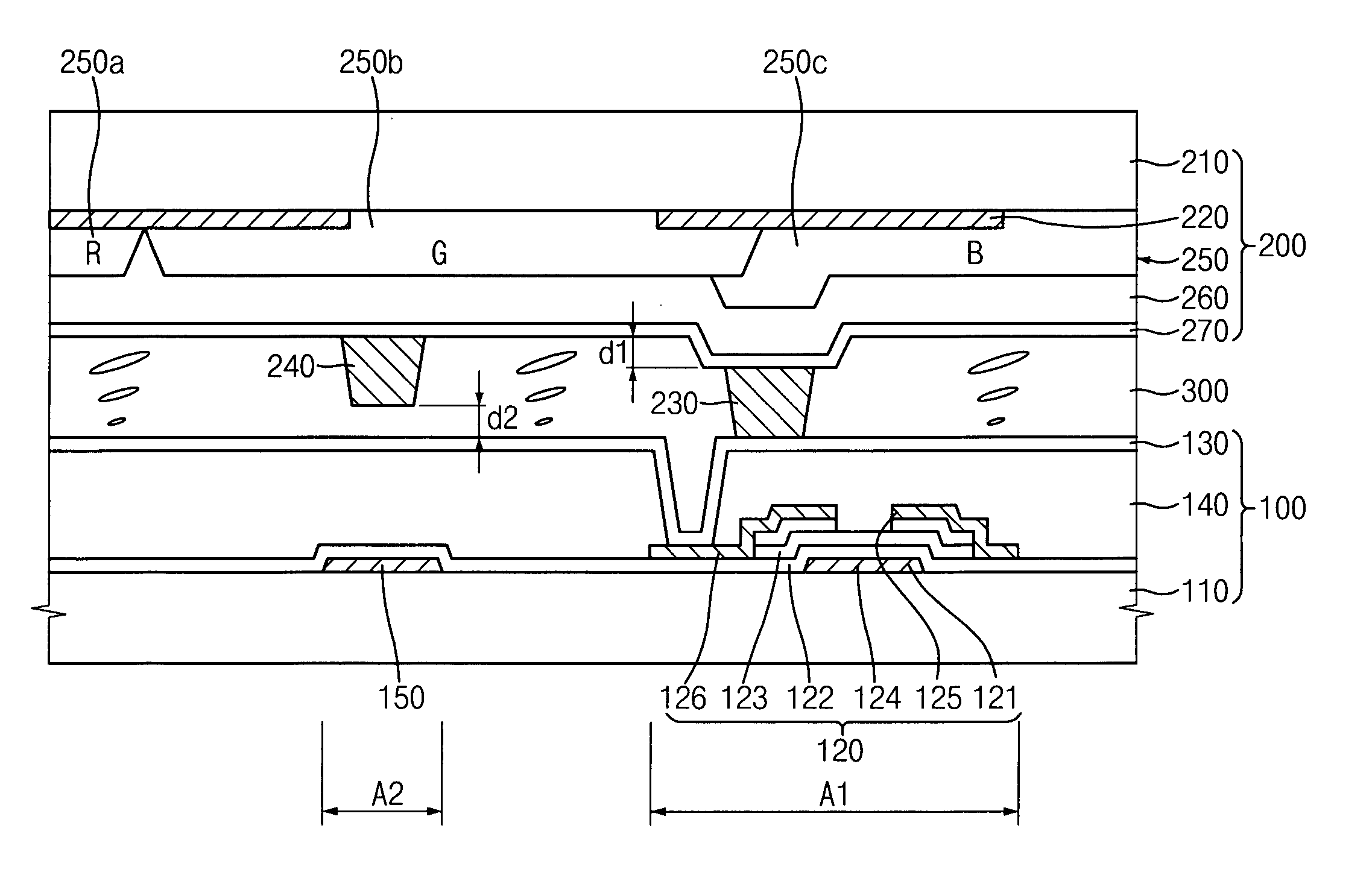 Color filter panel, display panel having the same and method of manufacturing the same