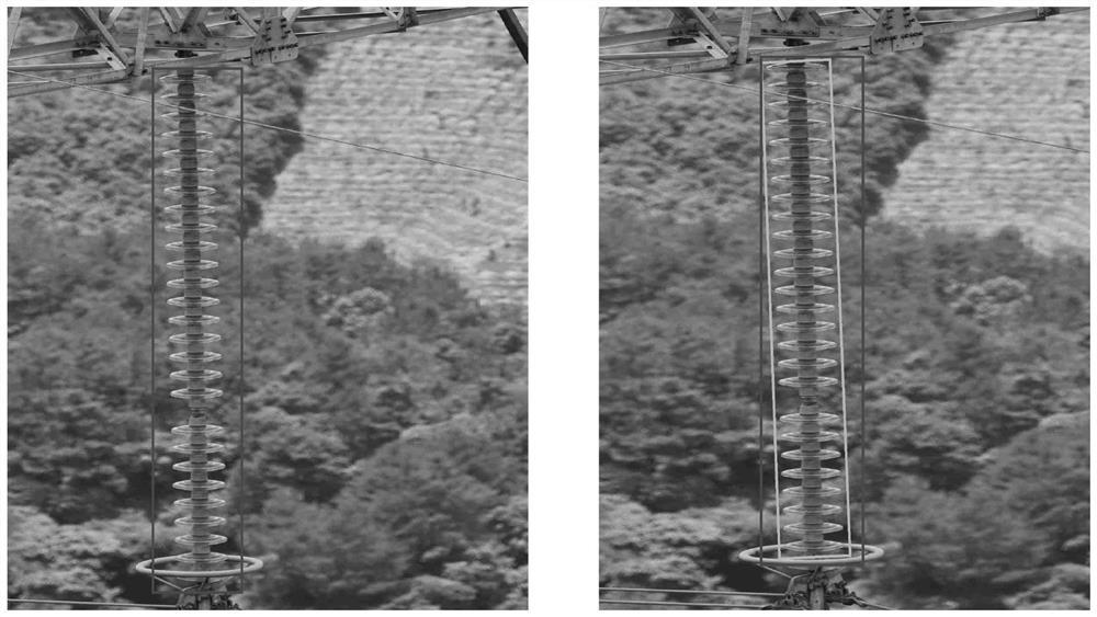 A method for target recognition of transmission line insulators based on aerial images