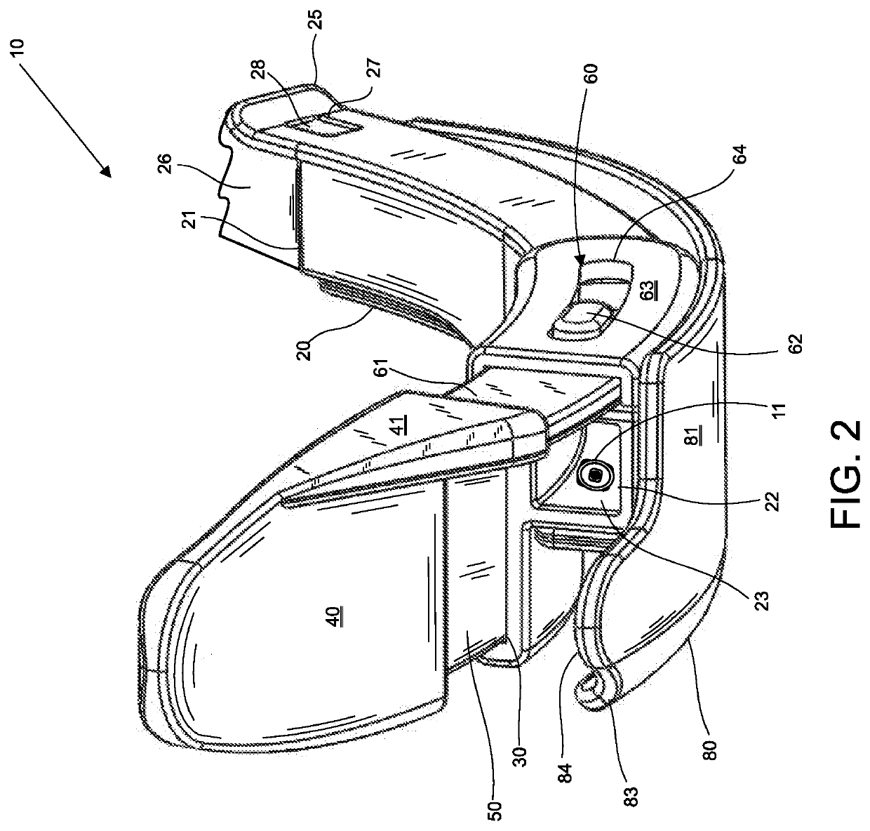 Blade for a video laryngoscope with extendable tip