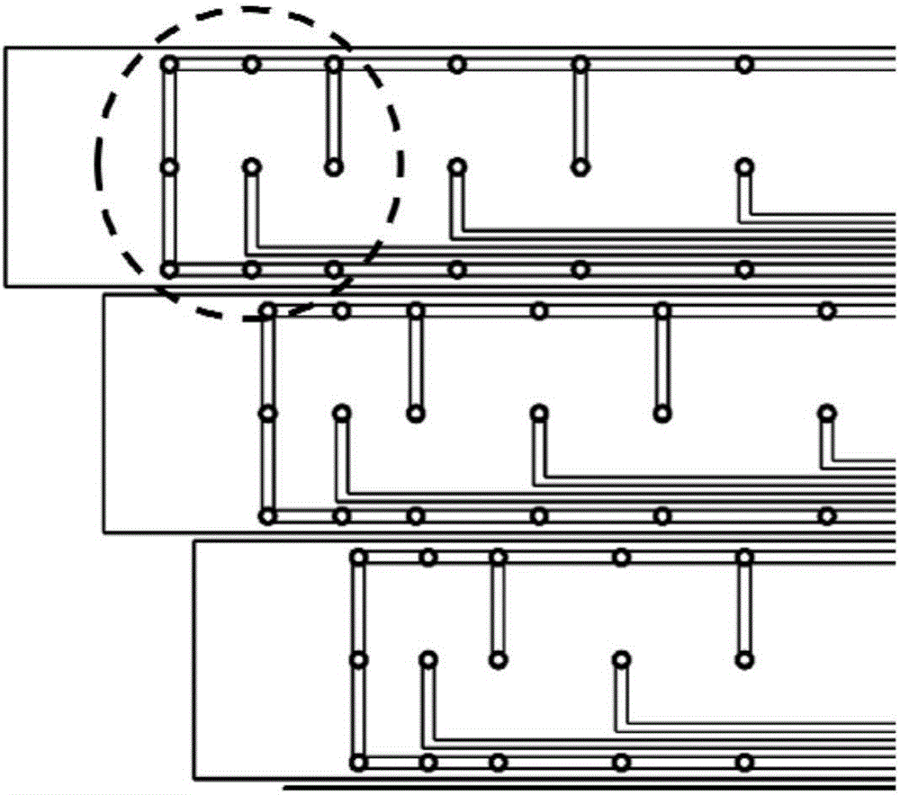 Rat leg muscle electrical stimulation and electromyographic signal acquisition flexible device and manufacturing method