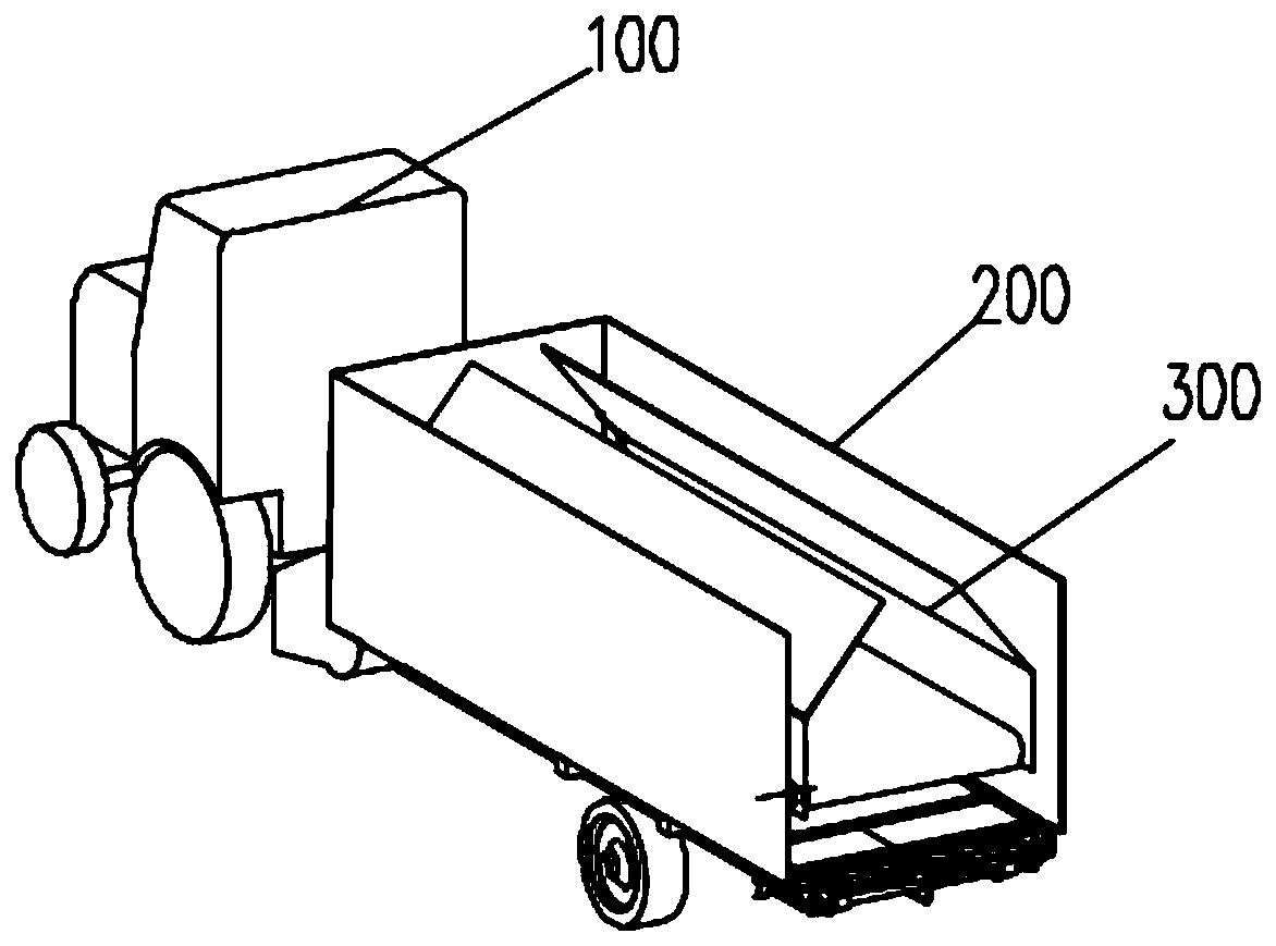 Straw treatment system and treatment method