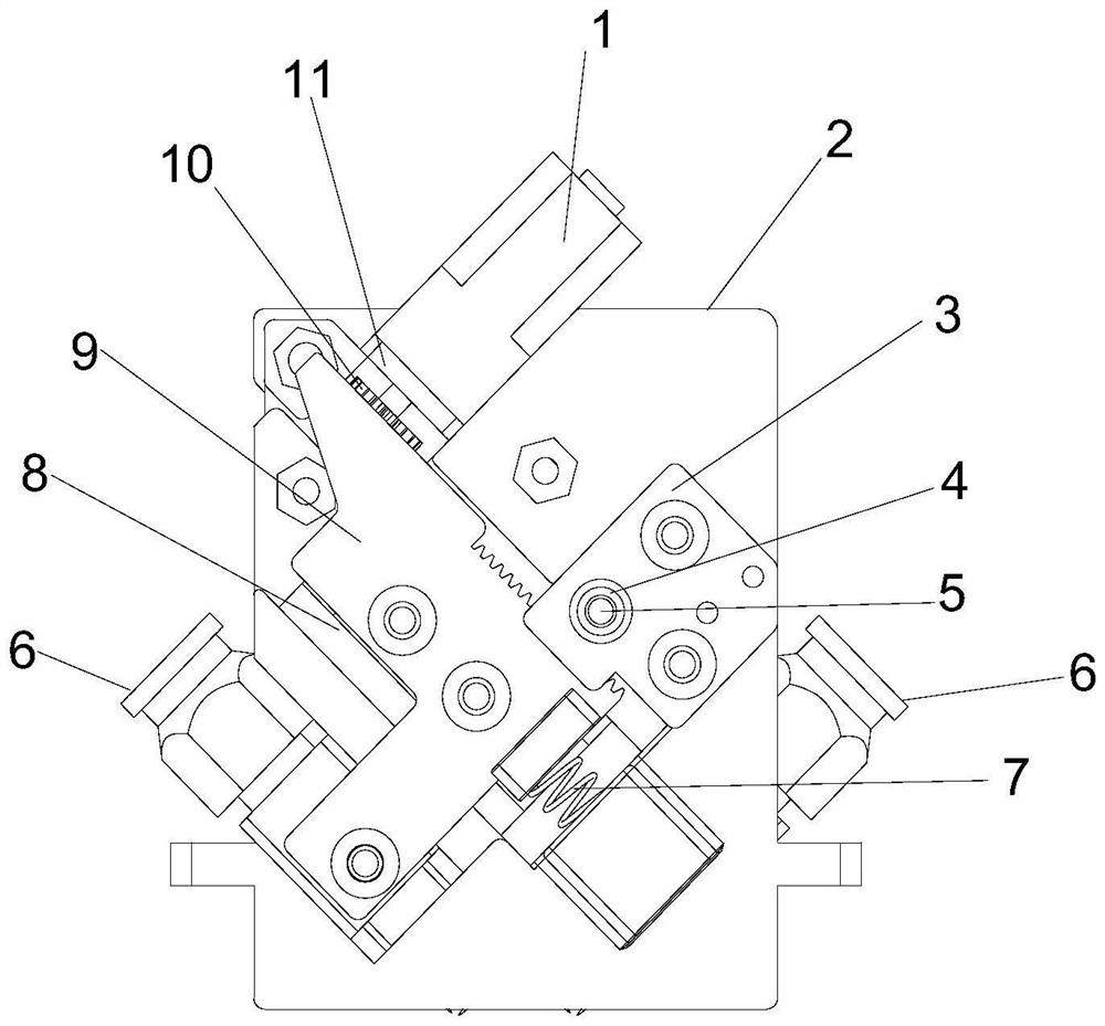 Fabric gripping device