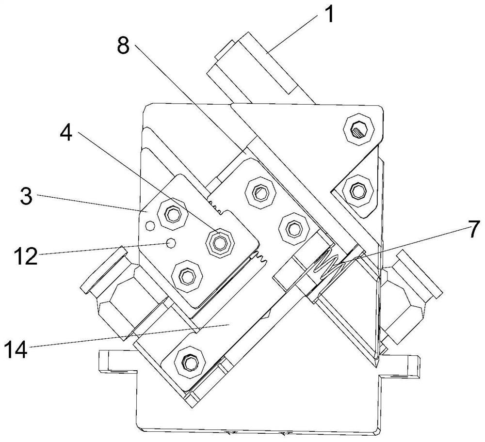 Fabric gripping device