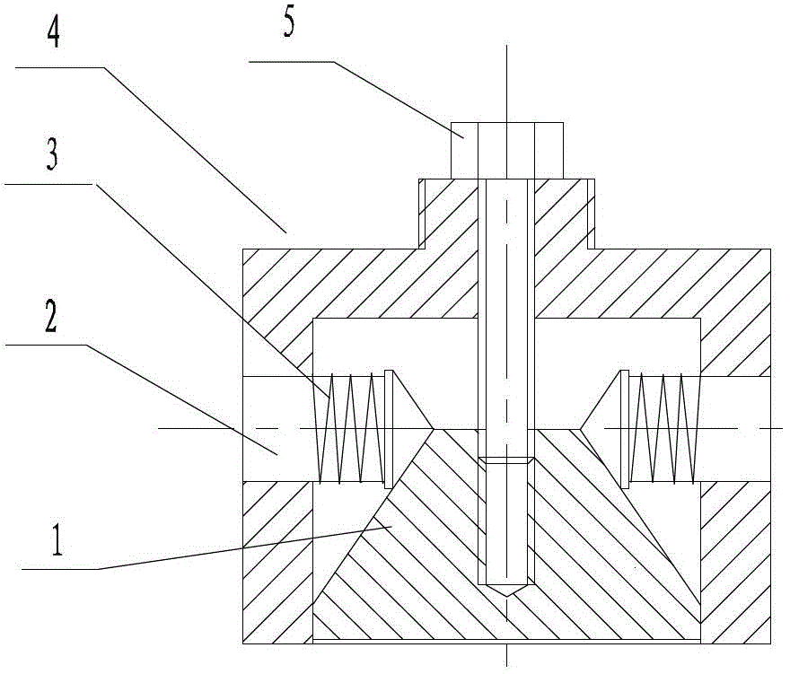 A large-aperture static blasting method and hole-blocking device thereof