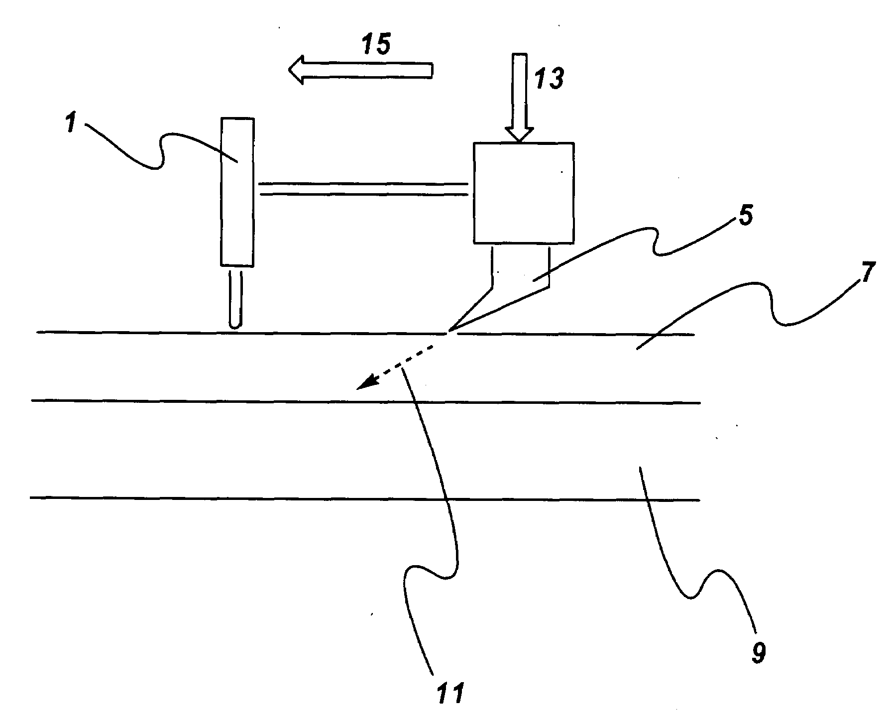 Method for producing multi layered coating film