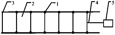 A method for sealing the water-soaked manure drainage ditch of pig houses in cold regions