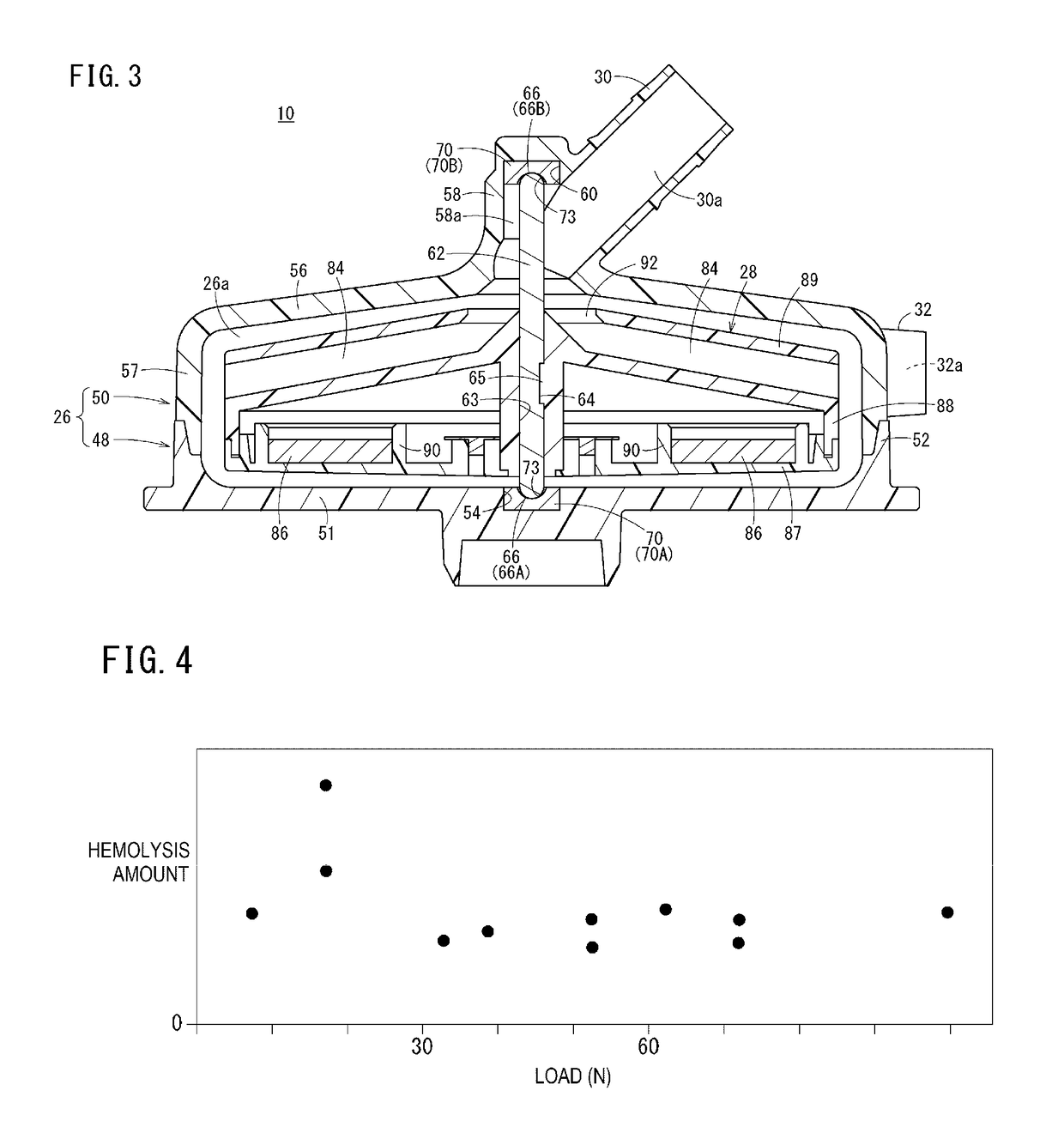 Impeller shaft to bearing interface for centrifugal blood pump