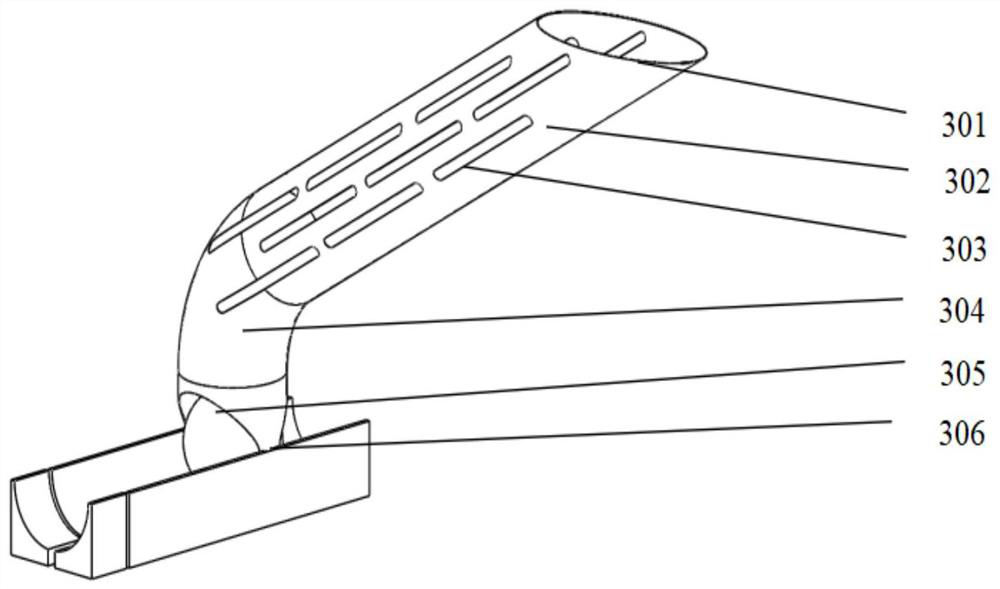 Football shooting training device