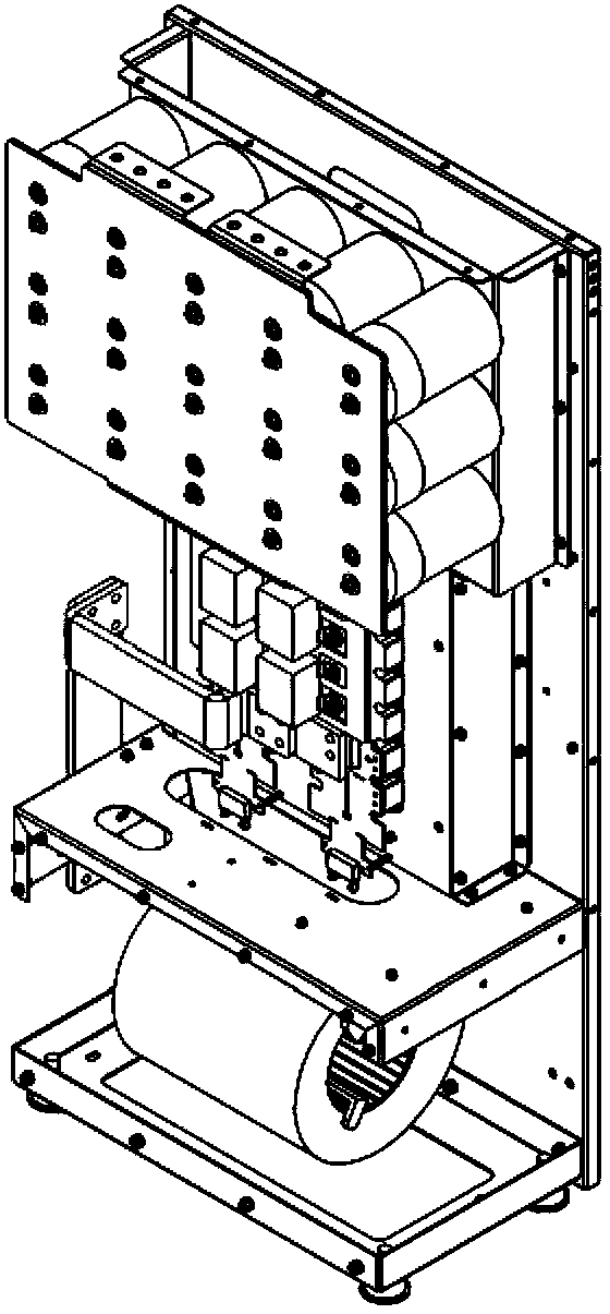 Power unit of large-power current transformer