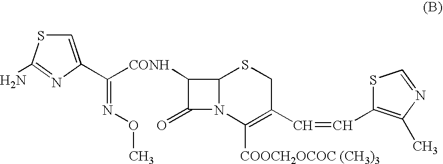 Amorphous antibiotic composition comprising cefditoren pivoxil